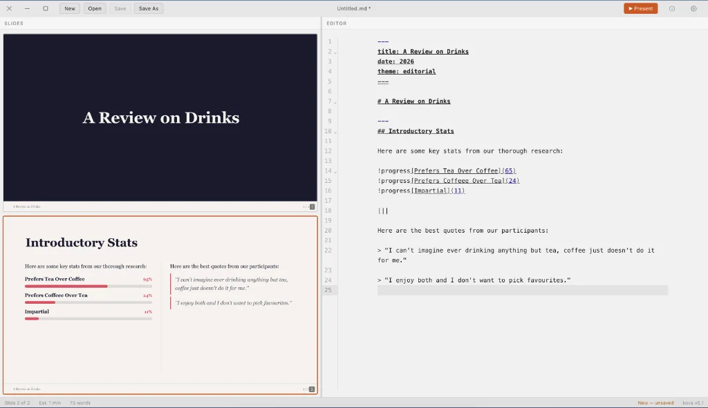 Kova has added a VS Code plugin