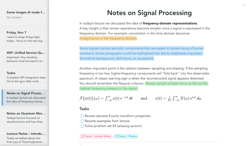 The Snippets’ interface hides an underwhelming approach to markdown
