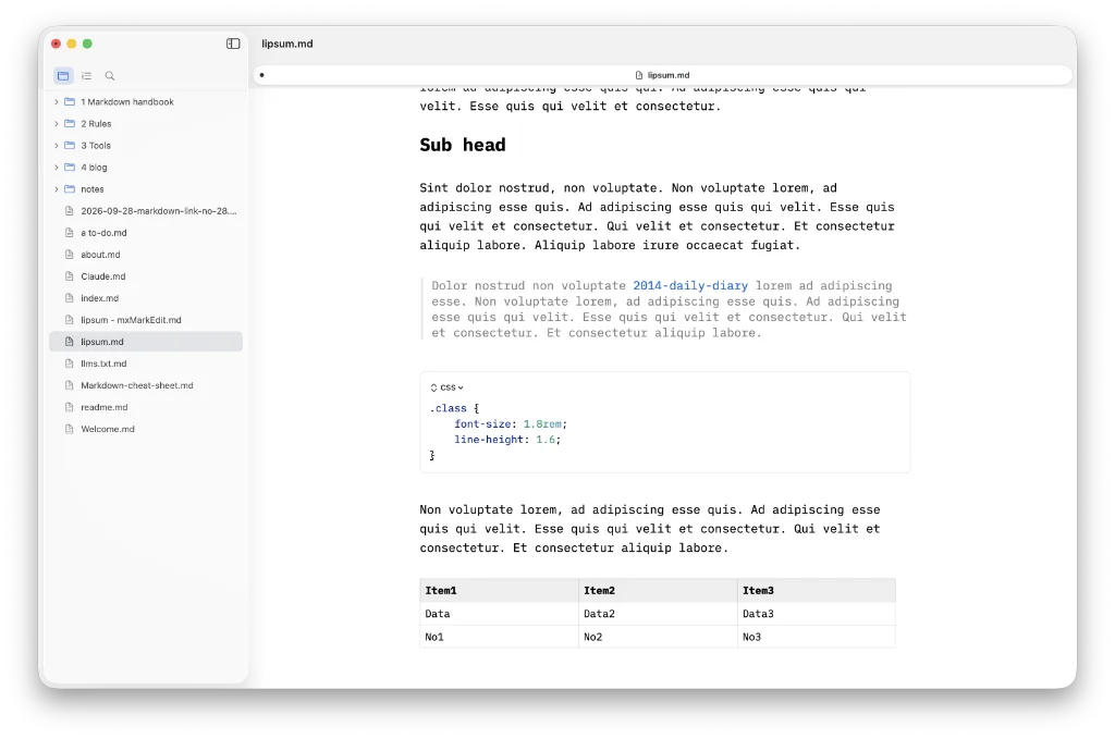 Yay is free and open source, and offers a rich editor with raw markdown syntax highlighting
